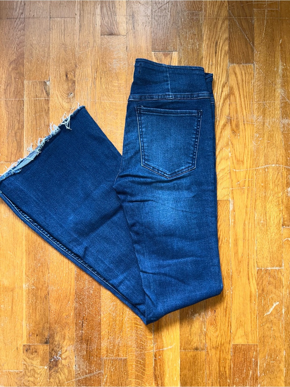 Dark Blue Women's Slim flare Jeans